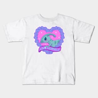 Love Yourself Parasaurolophus Kids T-Shirt